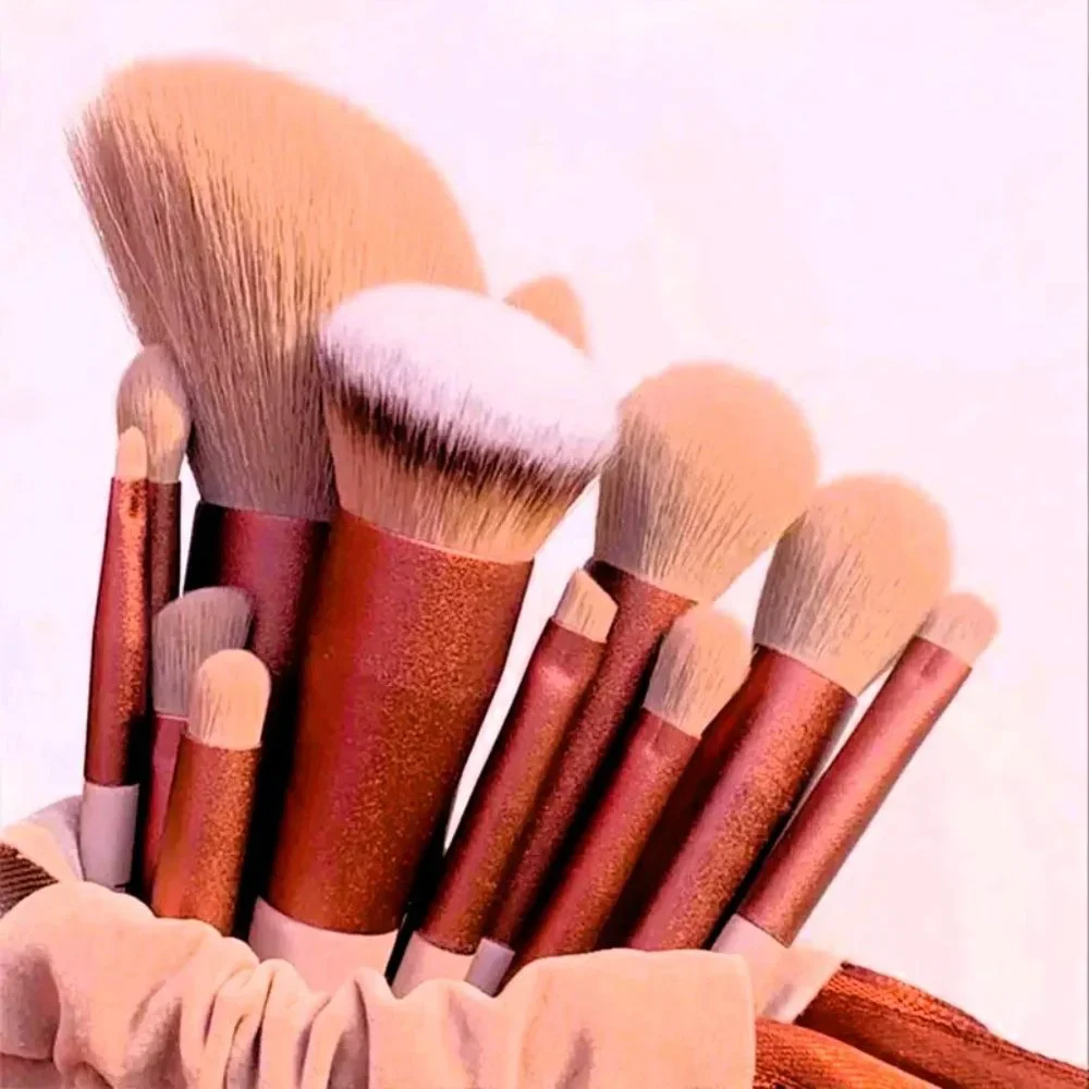 13 PCS Makeup Brushes Set Eye Shadow Foundation Concealer Women soft Makeup tool